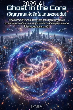 ปกนิยาย 2099 AI: Ghost in the Core (วิญญาณแห่งรักในแกนควอนตัม)