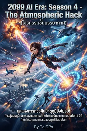 ปกนิยาย 2099 AI Era: The Atmospheric Hack (โจรกรรมชั้นบรรยากาศ)
