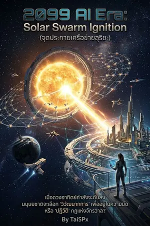 ปกนิยาย 2099 AI Era: Solar Swarm Ignition (จุดประกายเครือข่ายสุริยะ)
