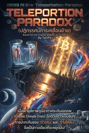 ปกนิยาย 2099 AI Era: Teleportation Paradox (ปฏิทรรศน์การเคลื่อนย้าย)