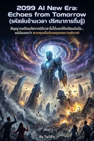 ปกนิยาย 2099 AI New Era: Echoes from Tomorrow (รหัสลับข้ามเวลา ปริศนาการตื่นรู้)