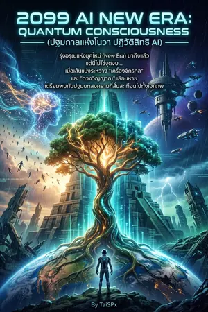 ปกนิยาย 2099 AI New Era: Quantum Consciousness — (ปฐมกาลแห่งโนวา ปฏิวัติสิทธิ AI)