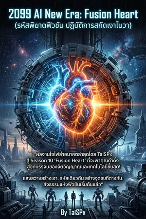 ปกนิยาย 2099 AI New Era: Fusion Heart (รหัสพิฆาตฟิวชัน ปฏิบัติการสกัดเงาโนวา)