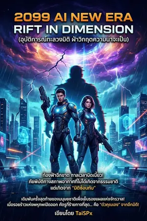 ปกนิยาย 2099 AI New Era: Rift in Dimension (อุบัติการณ์ทะลวงมิติ ฝ่าวิกฤตความน่าจะเป็น)