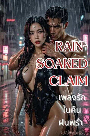 ปกนิยาย เพลงรักในคืนฝนพรำ