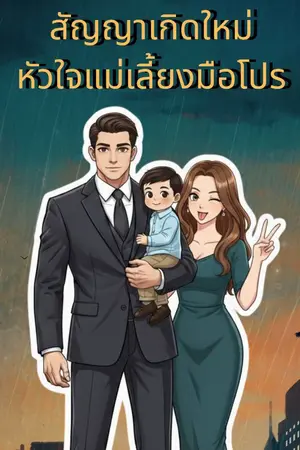 ปกนิยาย สัญญาเกิดใหม่ หัวใจแม่เลี้ยงมือโปร