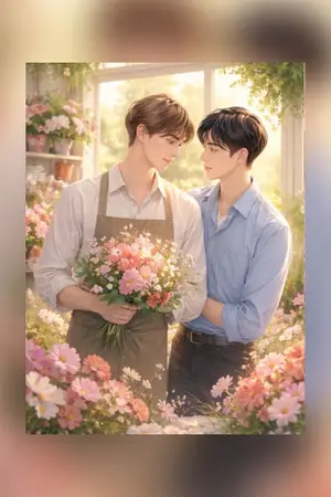 ปกนิยาย วันที่ดอกไม้พาเราเจอกัน