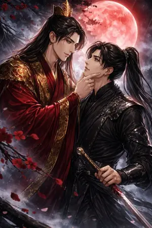 ปกนิยาย เงามังกรใต้จันทร์โลหิต