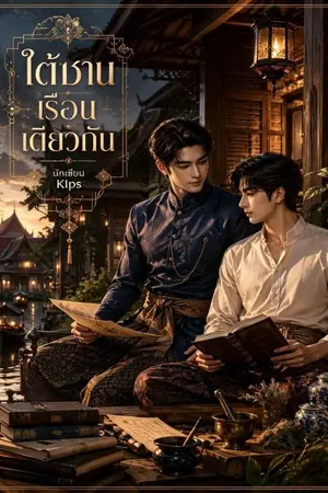 ปกนิยาย ใต้ชานเรือนเดียวกัน