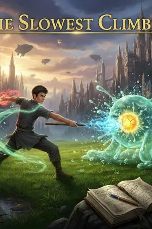 ปกนิยาย The Slowest Climber: ก้าวที่เชื่องช้าสู่ยอดหอคอยไตรลักษณ์