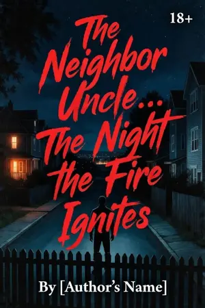ปกนิยาย ลุงข้างบ้าน... คืนที่ไฟลุก