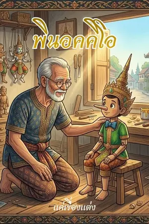 ปกนิยาย พินอคคิโอ (นิทานกลอน)
