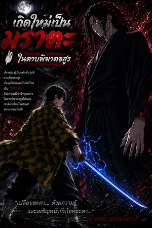 ปกนิยาย เกิดใหม่เป็นมุราตะในดาบพิฆาตอสูร