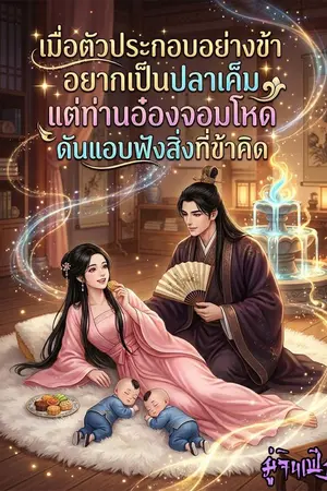 ปกนิยาย เมื่อตัวประกอบอย่างข้าอยากเป็นปลาเค็ม...แต่ท่านอ๋องจอมโหดดันแอบฟังสิ่งที่ข้าคิด