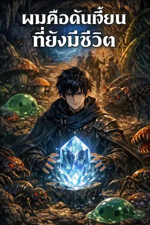 ปกนิยาย ผมคือดันเจี้ยนที่ยังมีชีวิต