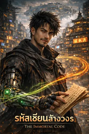 ปกนิยาย รหัสเซียนล้างวงจร (The Immortal Code)