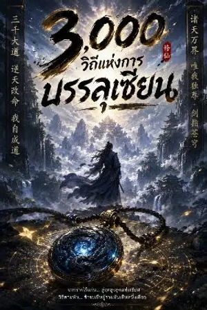 ปกนิยาย 3,000 วิถีแห่งการบรรลุ