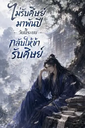 ปกนิยาย ไม่รับศิษย์มาพันปี วันนี้ระบบกลับให้ข้ารับศิษย์