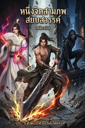 ปกนิยาย หนึ่งจิตสามภพสยบสวรรค์