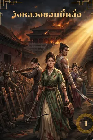 ปกนิยาย วังหลวงซอมบี้คลั่ง
