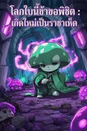 ปกนิยาย โลกใบนี้ข้าขอพิชิต : เกิดใหม่เป็นราชาเห็ด