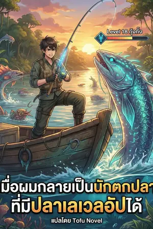ปกนิยาย [นิยายแปล] เมื่อผมกลายเป็นนักตกปลาที่มีปลาเลเวลอัปได้