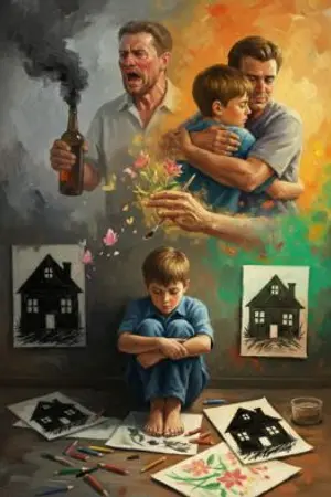 ปกนิยาย ผืนผ้าใบในบ้านสีดำ