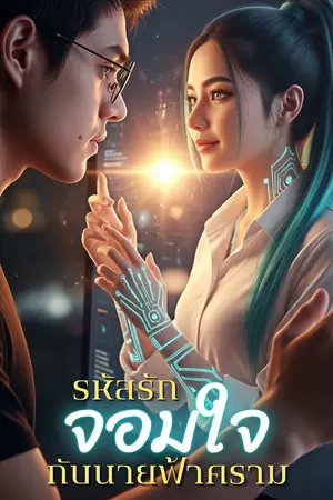 ปกนิยาย รหัสสรักจอมใจกับนายฟ้าคราม