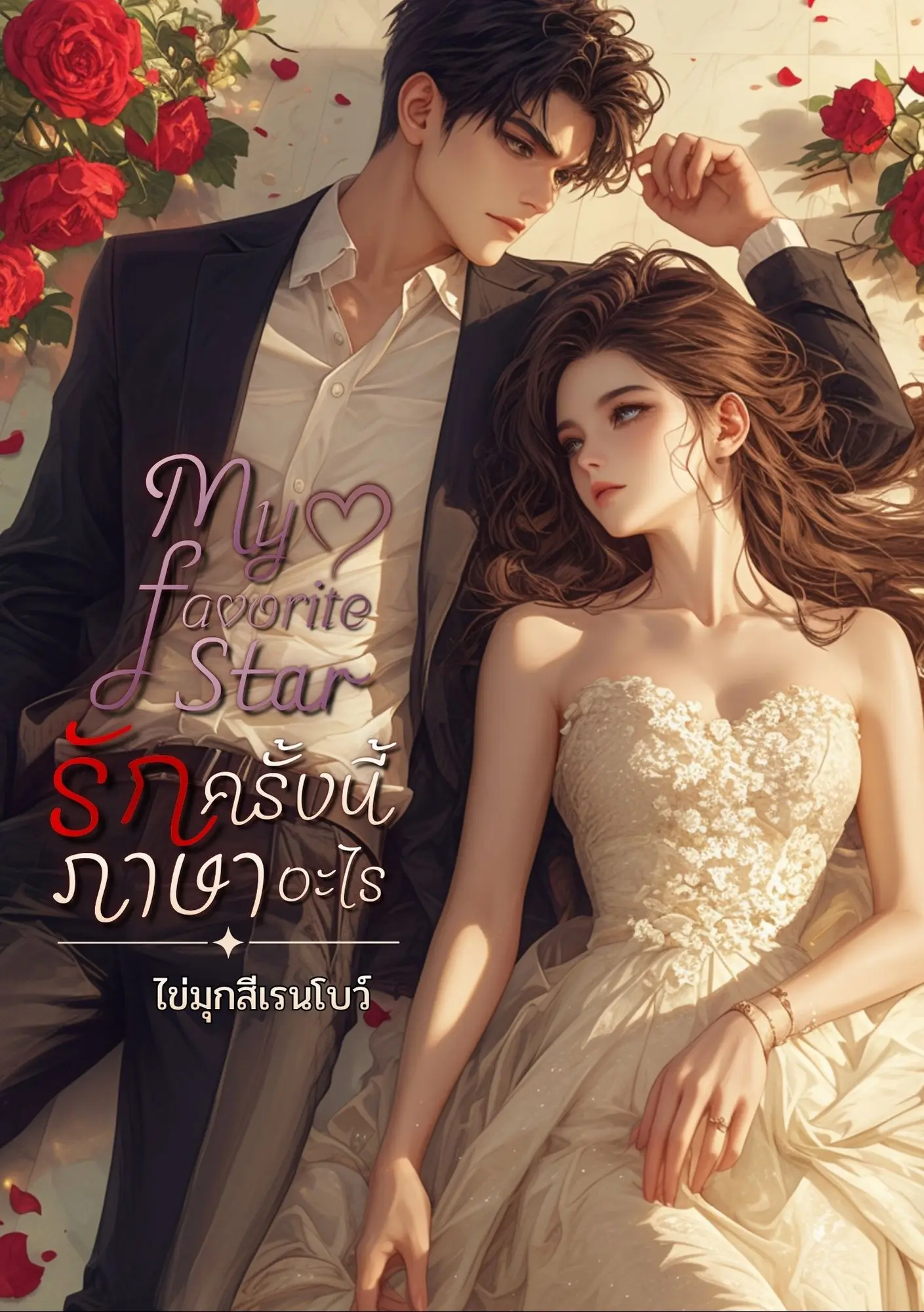 ปกนิยาย My favorite star รักครั้งนี้ภาษาอะไร