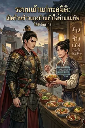 ปกนิยาย ระบบเถ้าแก่ทะลุมิติ: เปิดร้านข้าวแกงป่วนหัวใจท่านแม่ทัพ