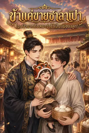ปกนิยาย ข้าแค่ขายซาลาเปา ไฉนฝ่าบาทถึงเหมาว่าข้าเป็นแม่ของลูก!