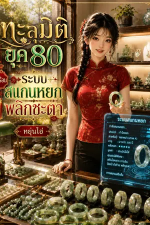 ปกนิยาย ทะลุมิติยุค80พร้อมระบบแสกนหยกพลิกชะตา