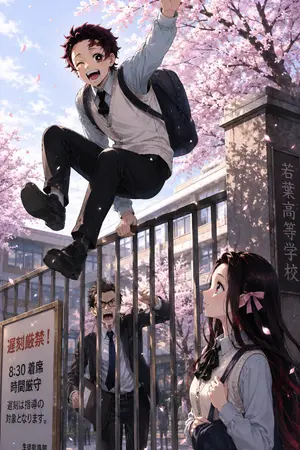 ปกนิยาย [Fanfic] ดาบพิฆาตอสูร ภาค จอมอสูรยูชิโร่