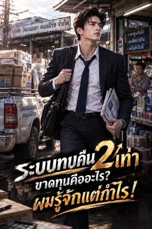ปกนิยาย ​《ระบบทบคืน 2 เท่า: ขาดทุนคืออะไร? ผมรู้จักแต่กำไร!》