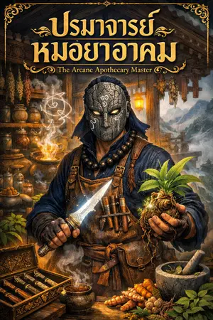 ปกนิยาย ปรมาจารย์หมอยาอาคม