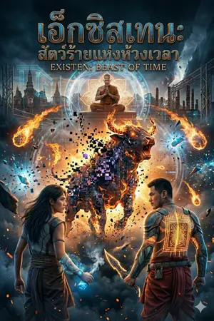 ปกนิยาย เอ็กซิสเทน: สัตว์ร้ายแห่งห้วงเวลา(EXISTENE: THE BEAST OF TIME)