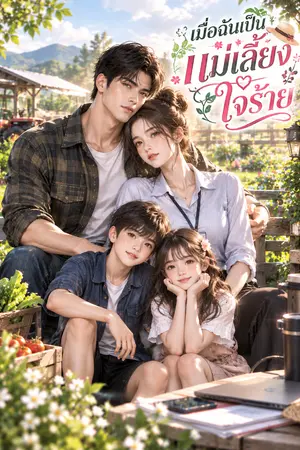 ปกนิยาย เมื่อฉันเป็น...แม่เลี้ยงใจร้าย