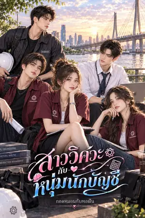 ปกนิยาย สาววิศวะกับหนุ่มนักบัญชี