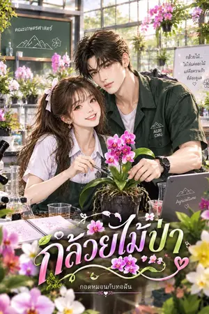 ปกนิยาย กล้วยไม้ป่า