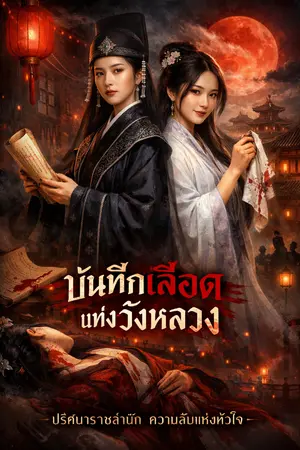 ปกนิยาย บันทึกเลือดแห่งวังหลวง