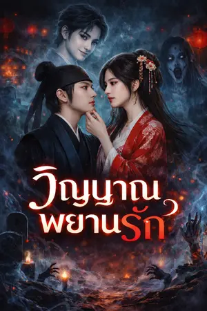 ปกนิยาย วิญญาณ พยานรัก