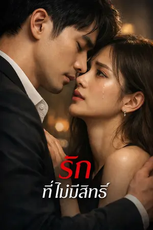 ปกนิยาย รักที่ไม่มีสิทธิ์