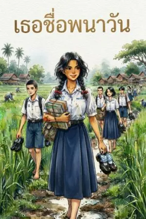 ปกนิยาย เธอชื่อพนาวัน