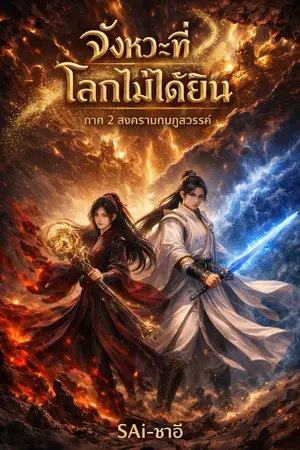 ปกนิยาย จังหวะที่โลกไม่ได้ยิน  ภาค 2 สงครามกบฏสวรรค์