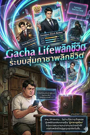 ปกนิยาย Gacha Life: ระบบสุ่มกาชาพลิกชีวิต