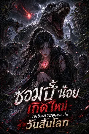 ปกนิยาย ซอมบี้น้อยเกิดใหม่ ขอเป็นสายตุนของในวันสิ้นโลก