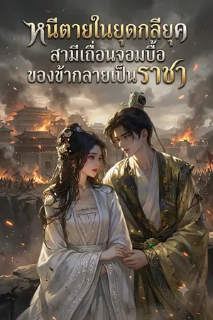 ปกนิยาย หนีตายในยุดกลียุค: สามีเถื่อนจอมบื้อของข้ากลายเป็นราชา