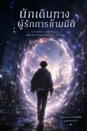 ปกนิยาย นักเดินทางผู้รักการข้ามมิติ