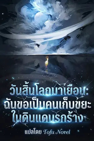 ปกนิยาย วันสิ้นโลกมาเยือน: ฉันขอเป็นคนเก็บขยะในดินแดนรกร้าง (นิยายแปล)