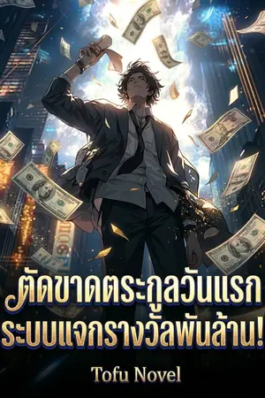 ปกนิยาย ตัดขาดตระกูลวันแรก ระบบแจกรางวัลพันล้าน!